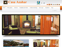 Tablet Screenshot of lacasaazahar.com